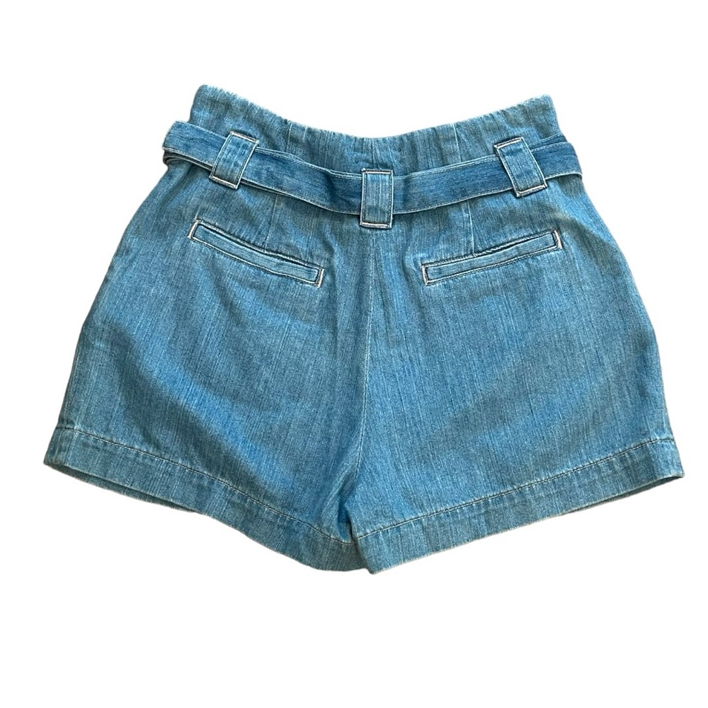 L’Agence Hilary Paperbag Denim Shorts - Picture 4 of 11